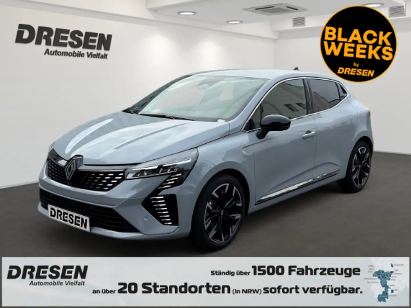 Renault Clio Techno Full Hybrid E-Tech 145 *360Grad Kamera*Sitz Grau - 1