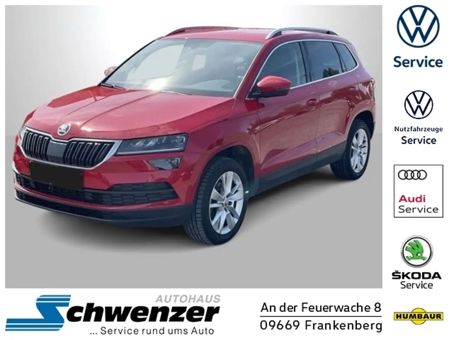 Skoda Karoq Style LED NAVI ACC SHZ Vor.AHZV beh.LR PDC RFK KL Rouge - 1