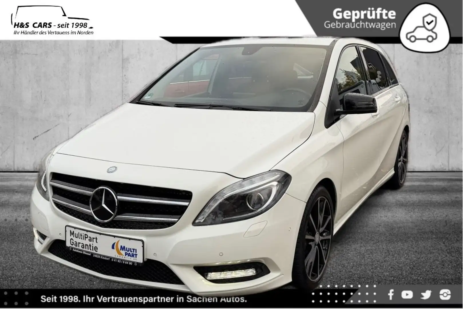 Mercedes-Benz B 180 CDI NIGHT Edt 2H BI-XEN MEM TOTW KAM PARKA Weiß - 2