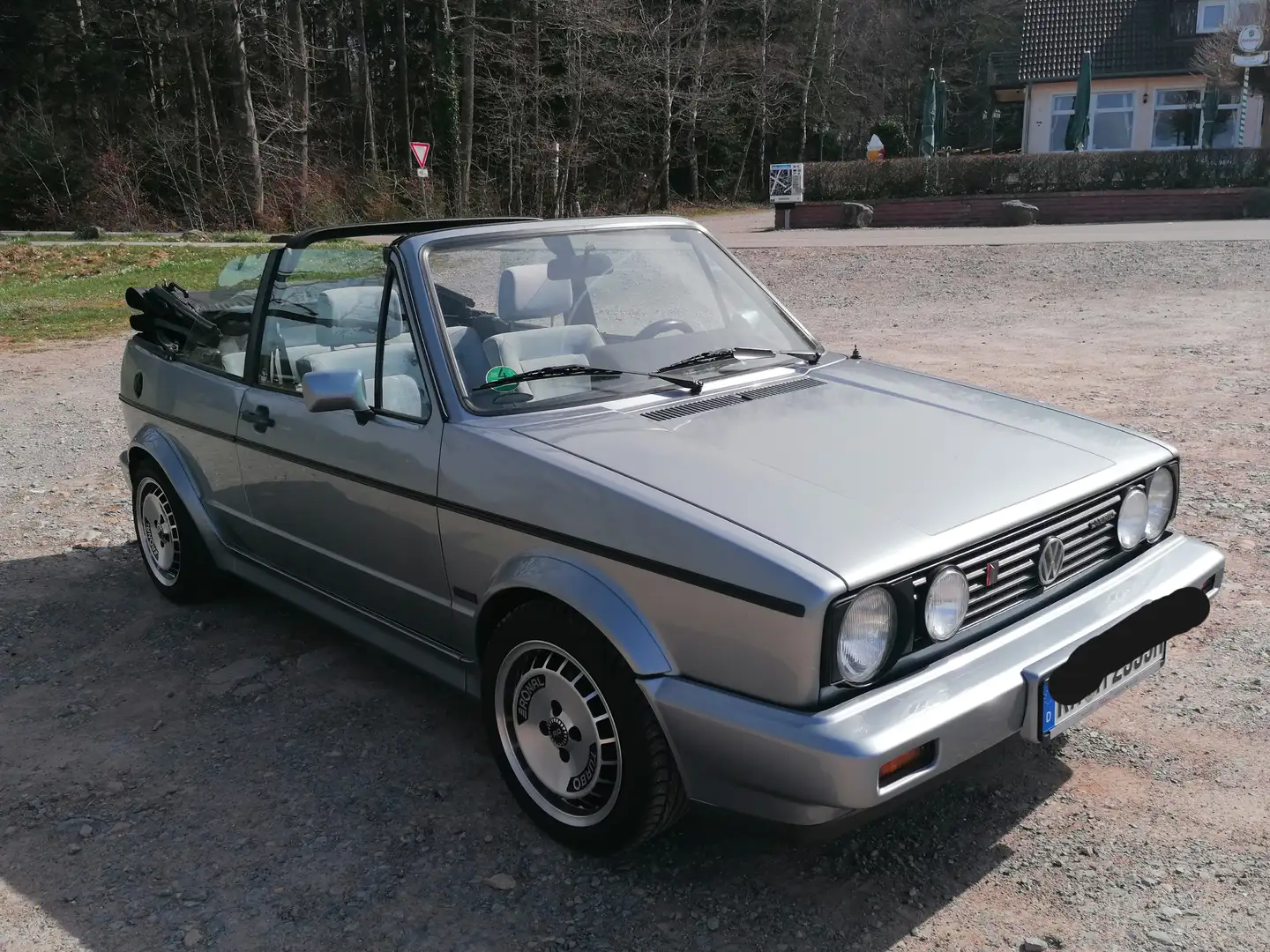 Volkswagen Golf Cabriolet Golf Cabrio Oldtimer Argintiu - 2
