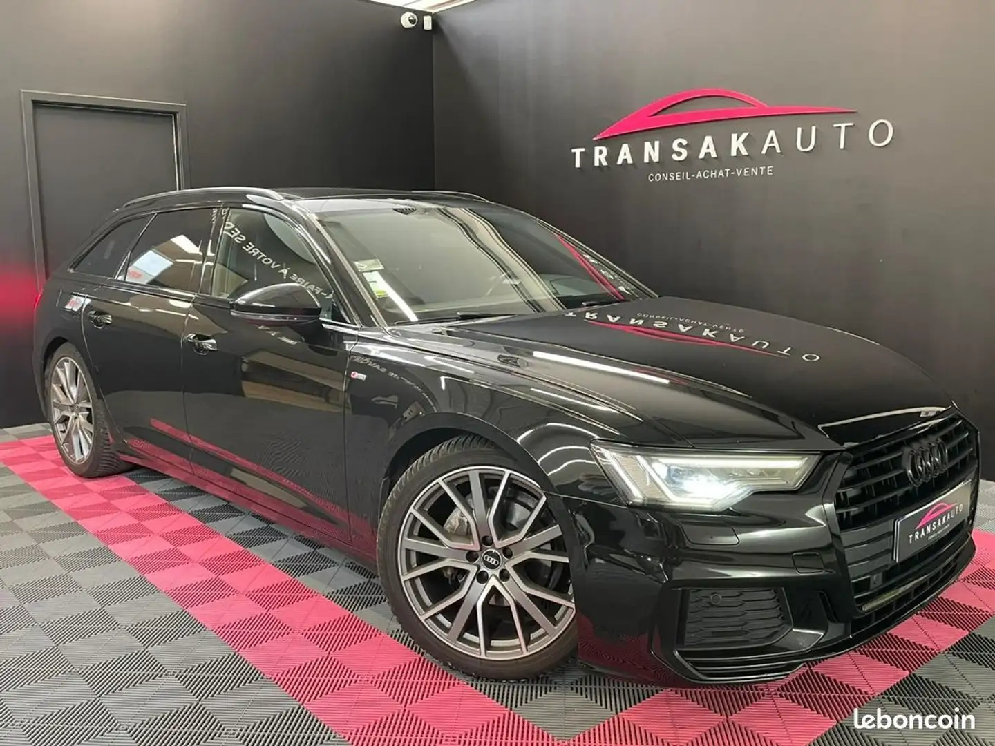 Audi A6 35 TDI 163 ch S tronic 7 line TOIT OUVRANT PREMIER Noir - 1