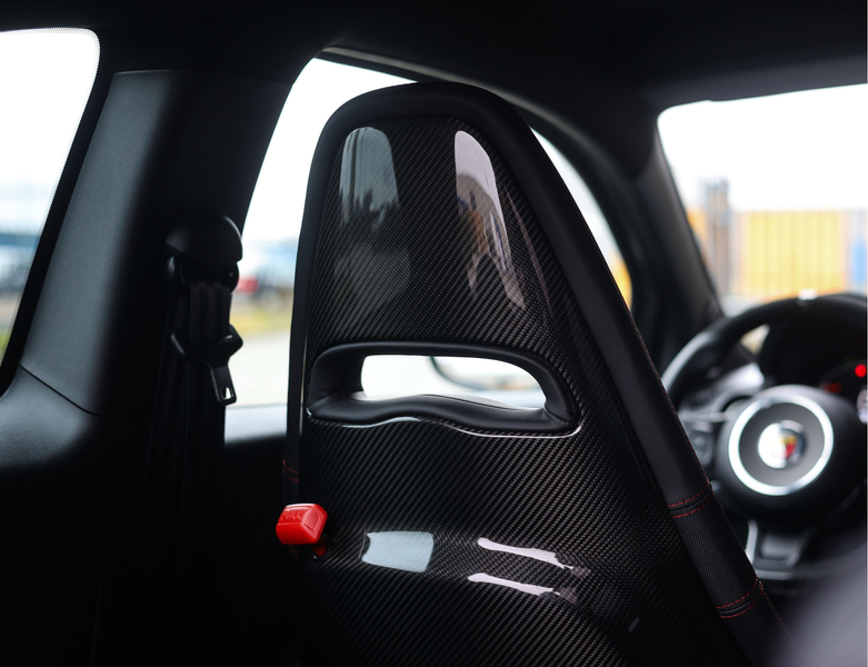 Abarth 695 Competizione | Grigio Sfrenato - Sabelt sportstoel — photo 4
