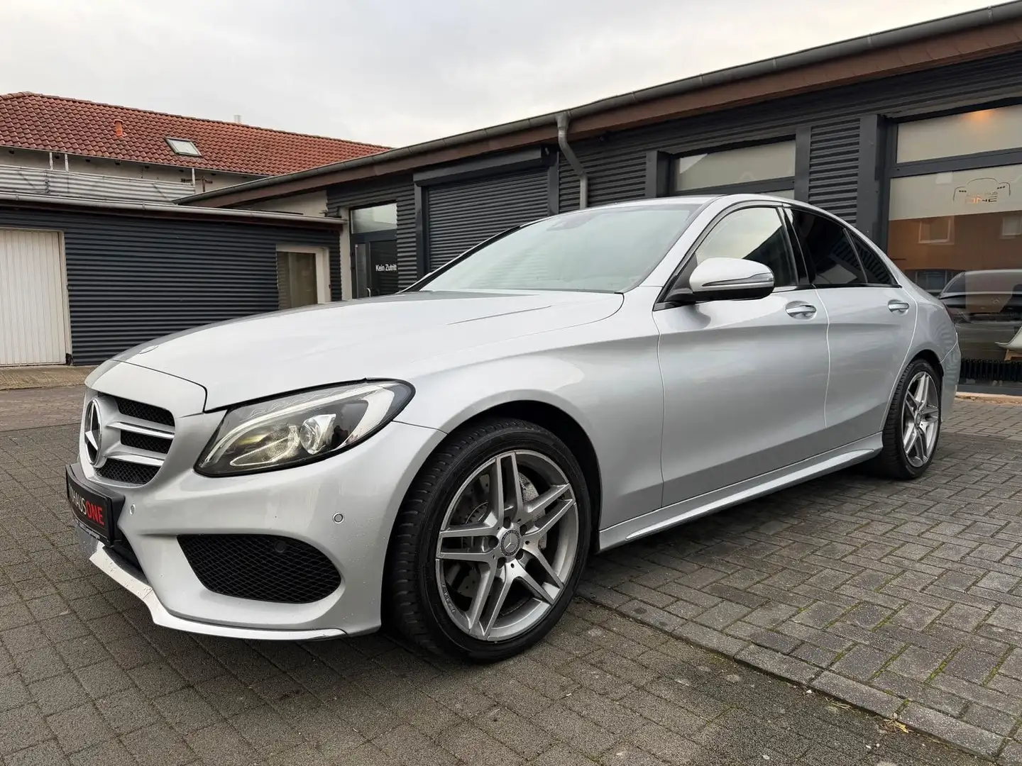 Mercedes-Benz C 250 d Lim. AMG/AIRMATIC/KEYLESSGO/STERNENHIMMEL Argintiu - 2