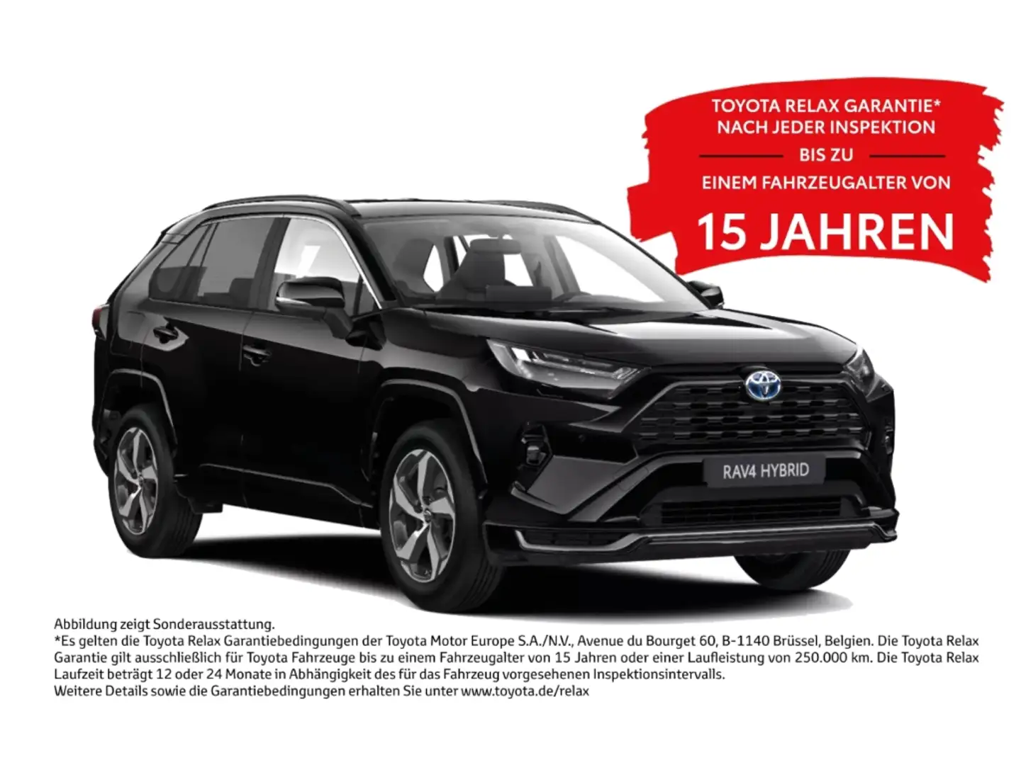 Toyota RAV 4 2.5 Hybrid Teamplayer*AHK*Navi*LED*Kamera* Schwarz - 1