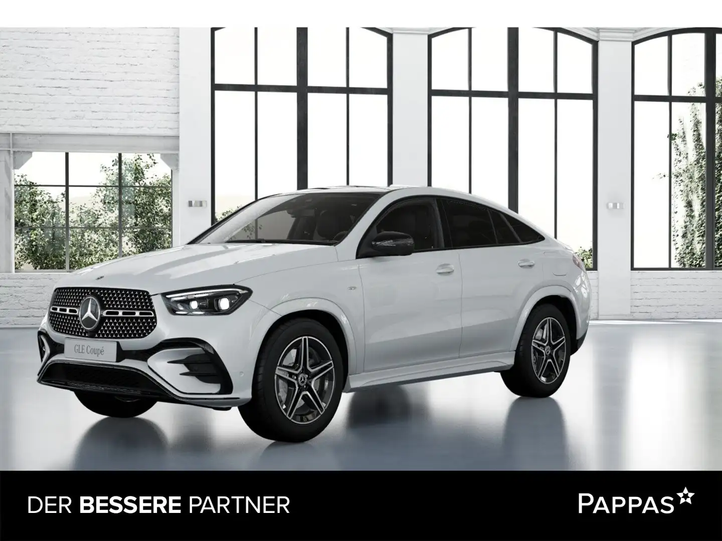 Mercedes-Benz GLE 350 de 4MATIC Coupé mit EQ Hybrid Technologie AMG Line Weiß - 1