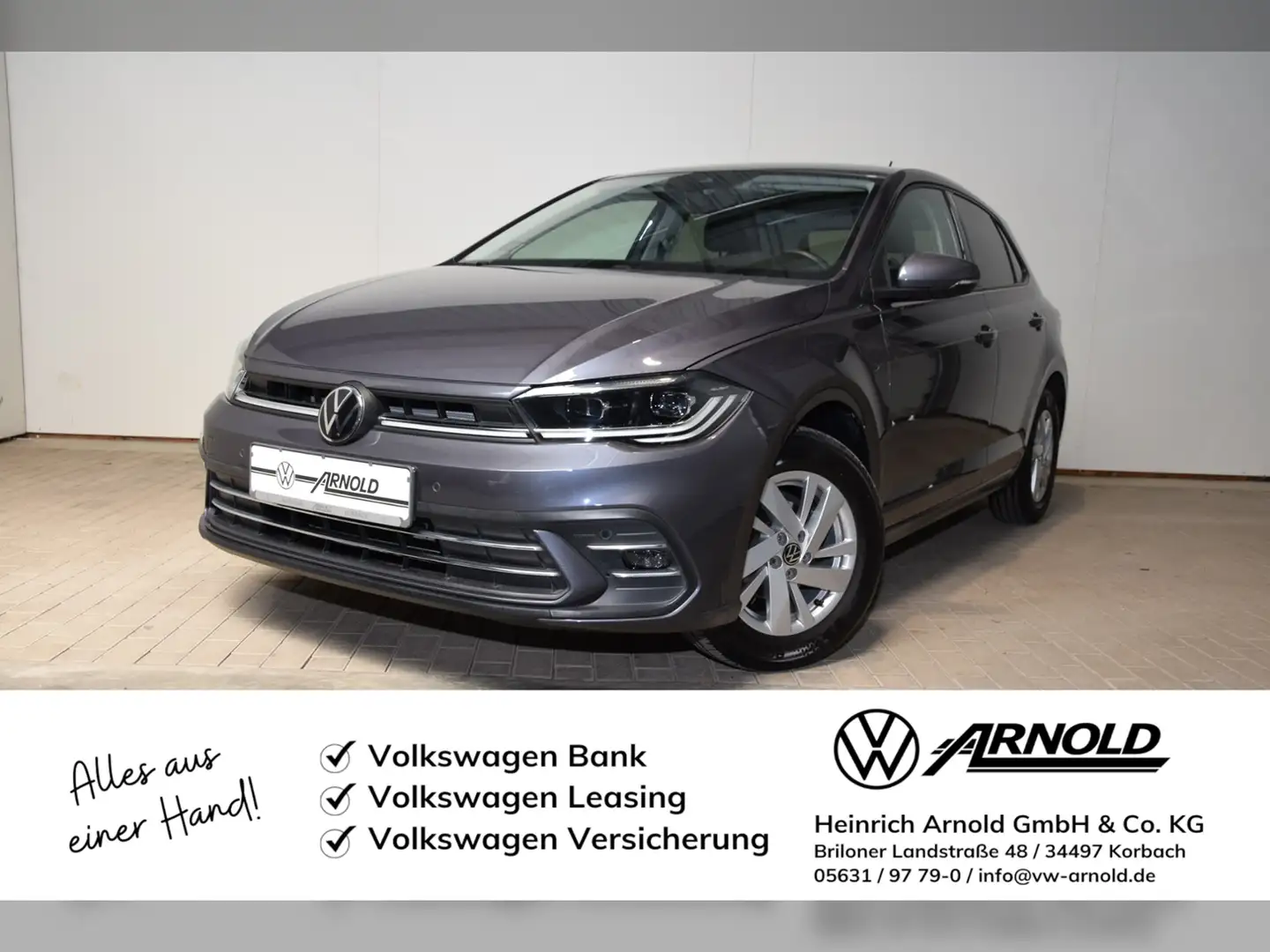Volkswagen Polo TSI Style AppConnect - IQ-Light Šedá - 1
