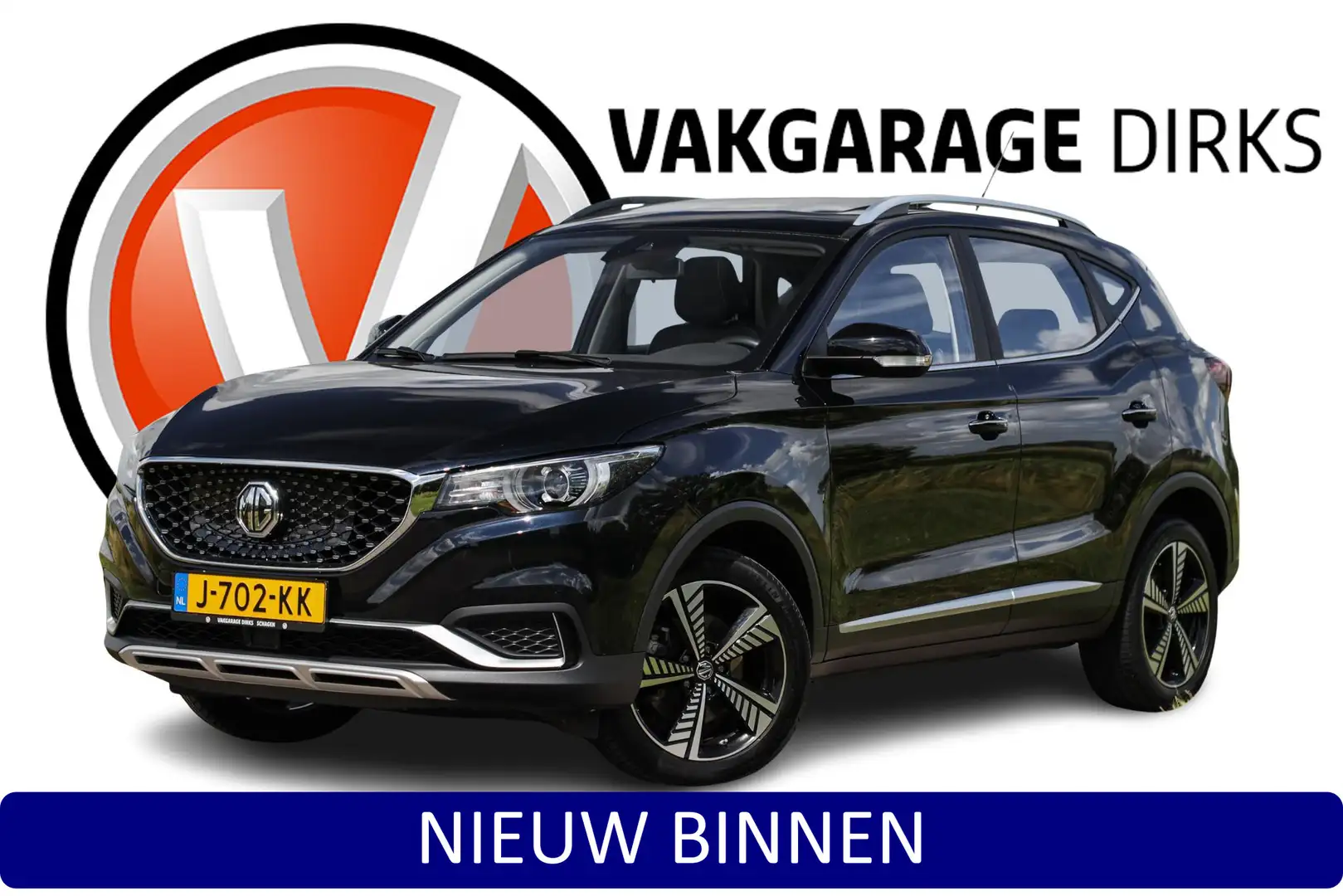 MG ZS MG EV Luxury 45 kWh ✅ Pano ✅ Leder ✅ ACC Noir - 1