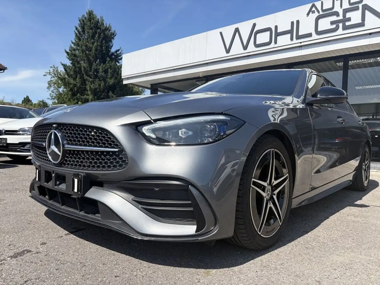 Mercedes-Benz C 200 d (206.003)AMG line Grau - 2
