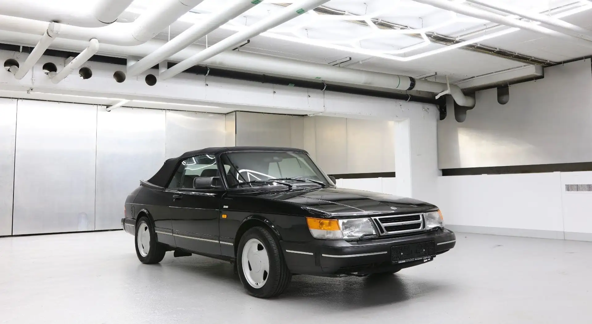 Saab 900 Cabrio 2.Hand Sammlerzustand Noir - 1