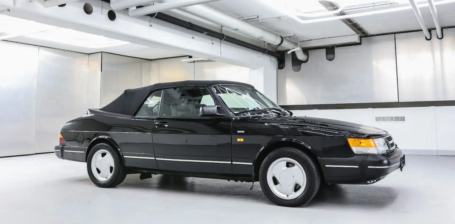 Saab 900 Cabrio 2.Hand Sammlerzustand Noir - 2