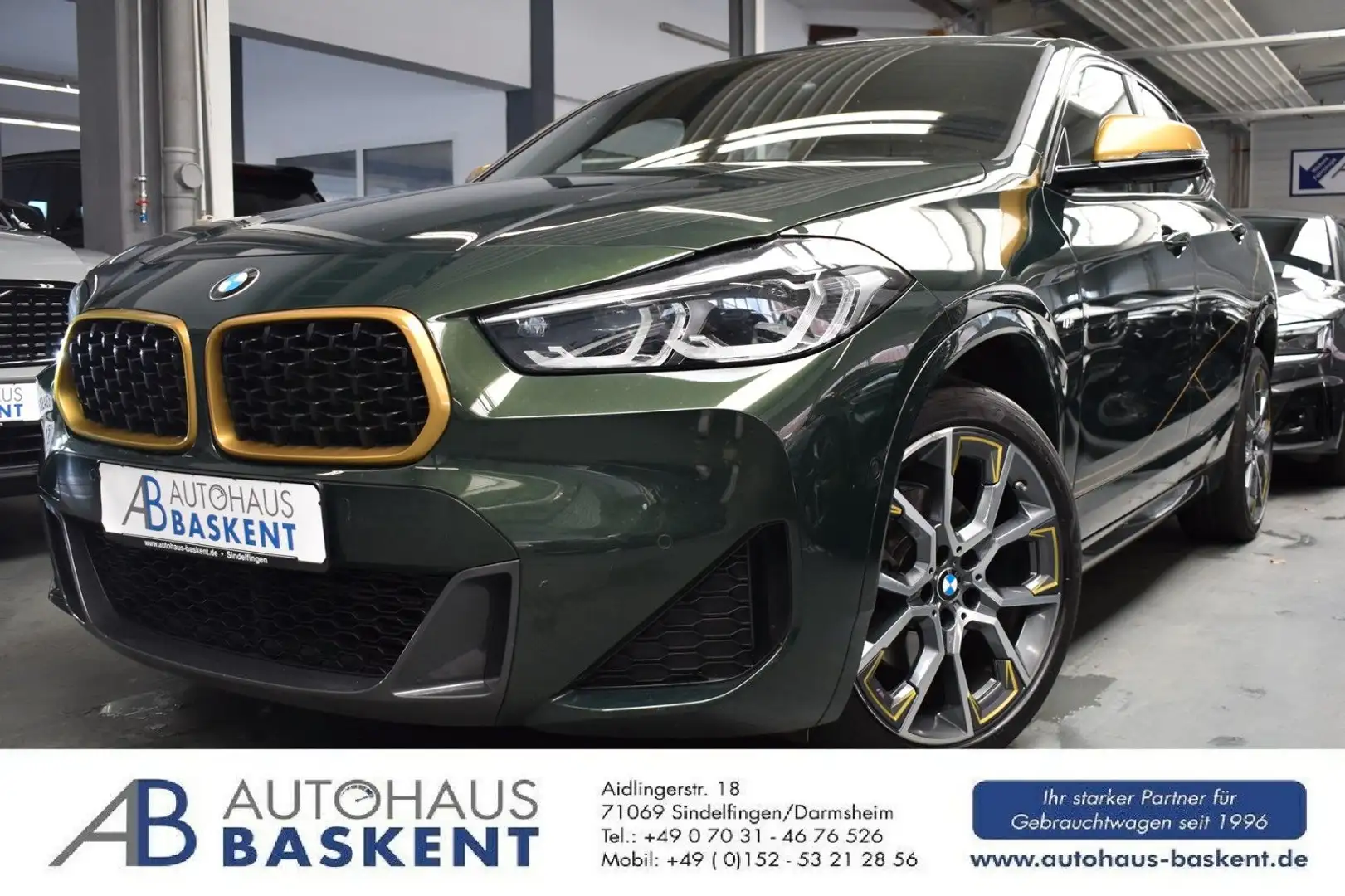 BMW X2 sDrive 18 d M Sport*NAVI*LED*KAMERA*PANO*SHZ Verde - 1