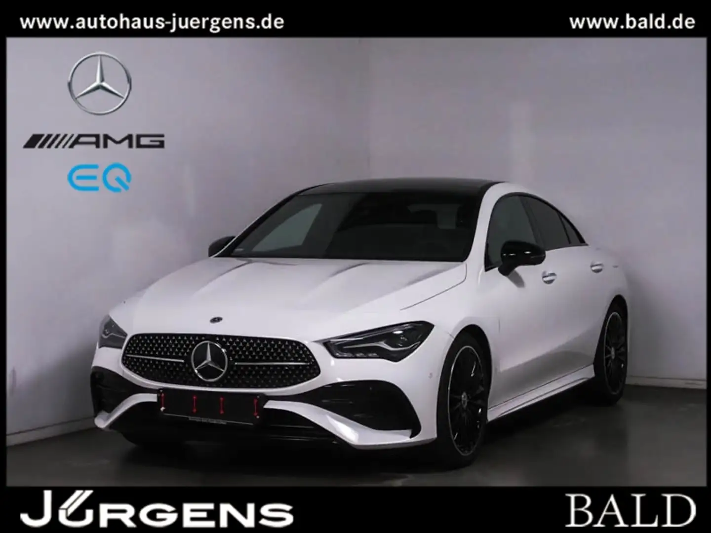 Mercedes-Benz CLA 200 Coupé AMG-Sport/LED/360/Pano/Night/Distr White - 2