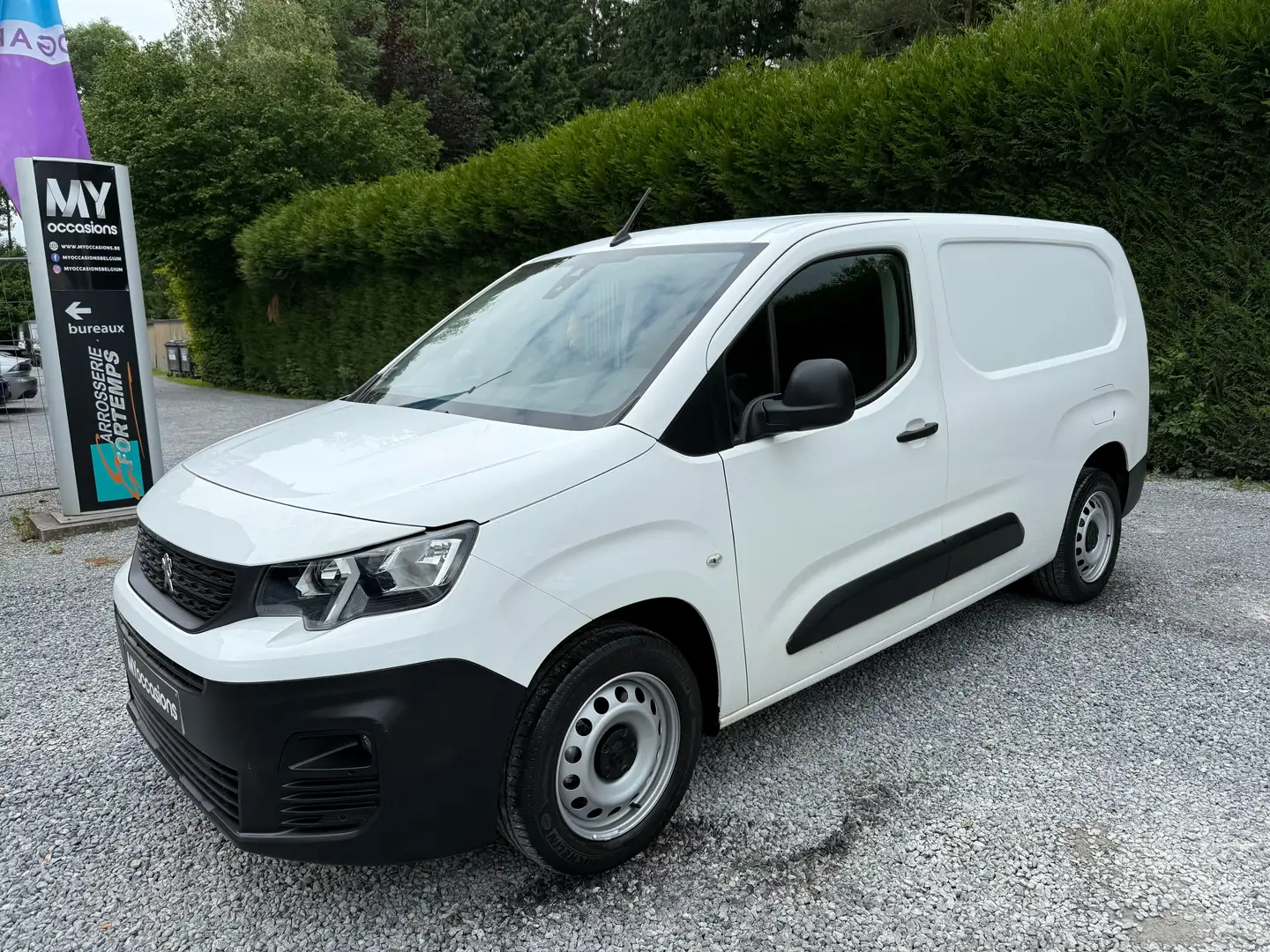 Peugeot Partner 1.6 BlueHDi - LONG CHASSIS - TVA DEDUCTIBLE - Blanco - 1