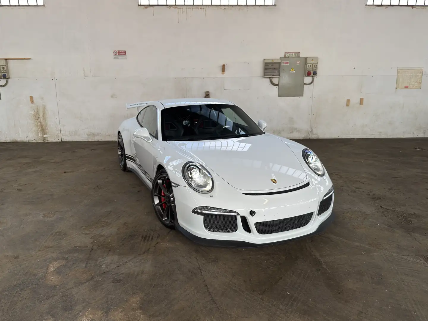 Porsche 911 991 3.8 GT3 Club Sport Bianco - 1