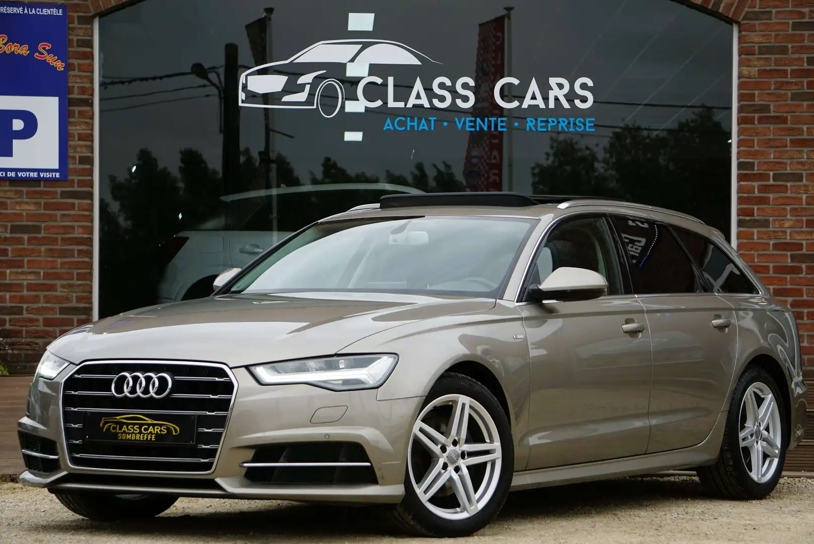 Audi A6 2.0 TDi S-LINE ext / TOIT-PANO / RADAR / LED / 6B Beige - 1