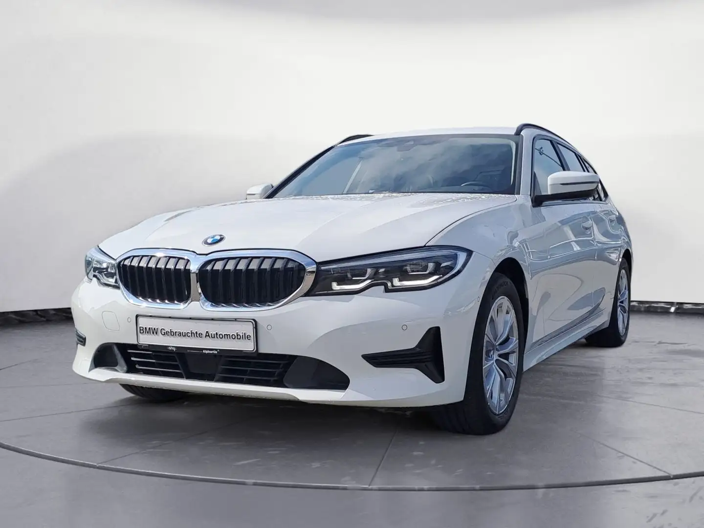 BMW 320 d xDrive Touring Advantage Automatic Aut. AHK Weiß - 2