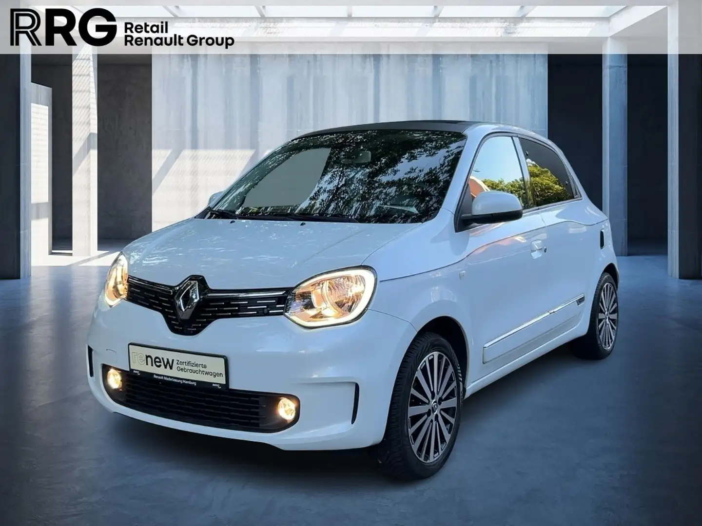 Renault Twingo Faltdach + Klima + Sitzheiz Rückfahrkamera PDC KLIMA ABS ESP ZV Blanc - 1