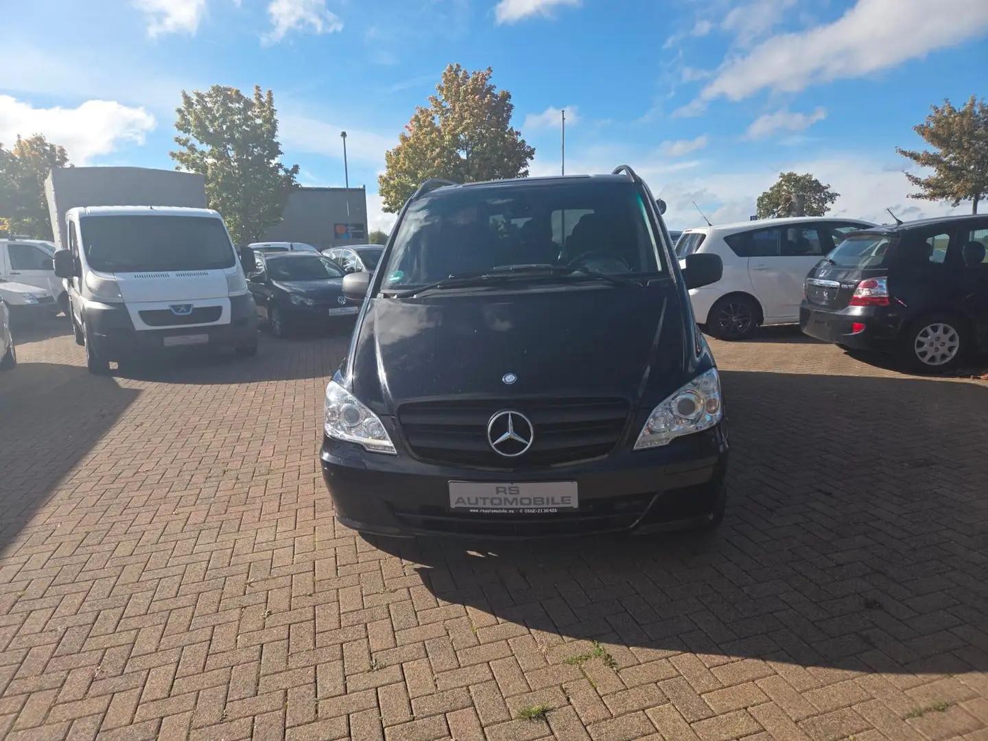 Mercedes-Benz Vito Kombi 122 CDI lang V6/AHK/STANDHEIZUNG Schwarz - 2