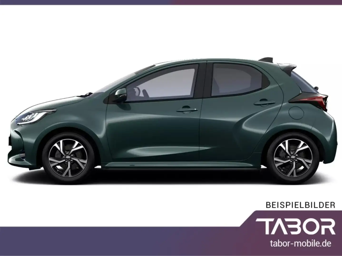 Toyota Yaris 1.5 HEV 116 E-CVT ACC SHZ BLIS SmartK PDC Grün - 2