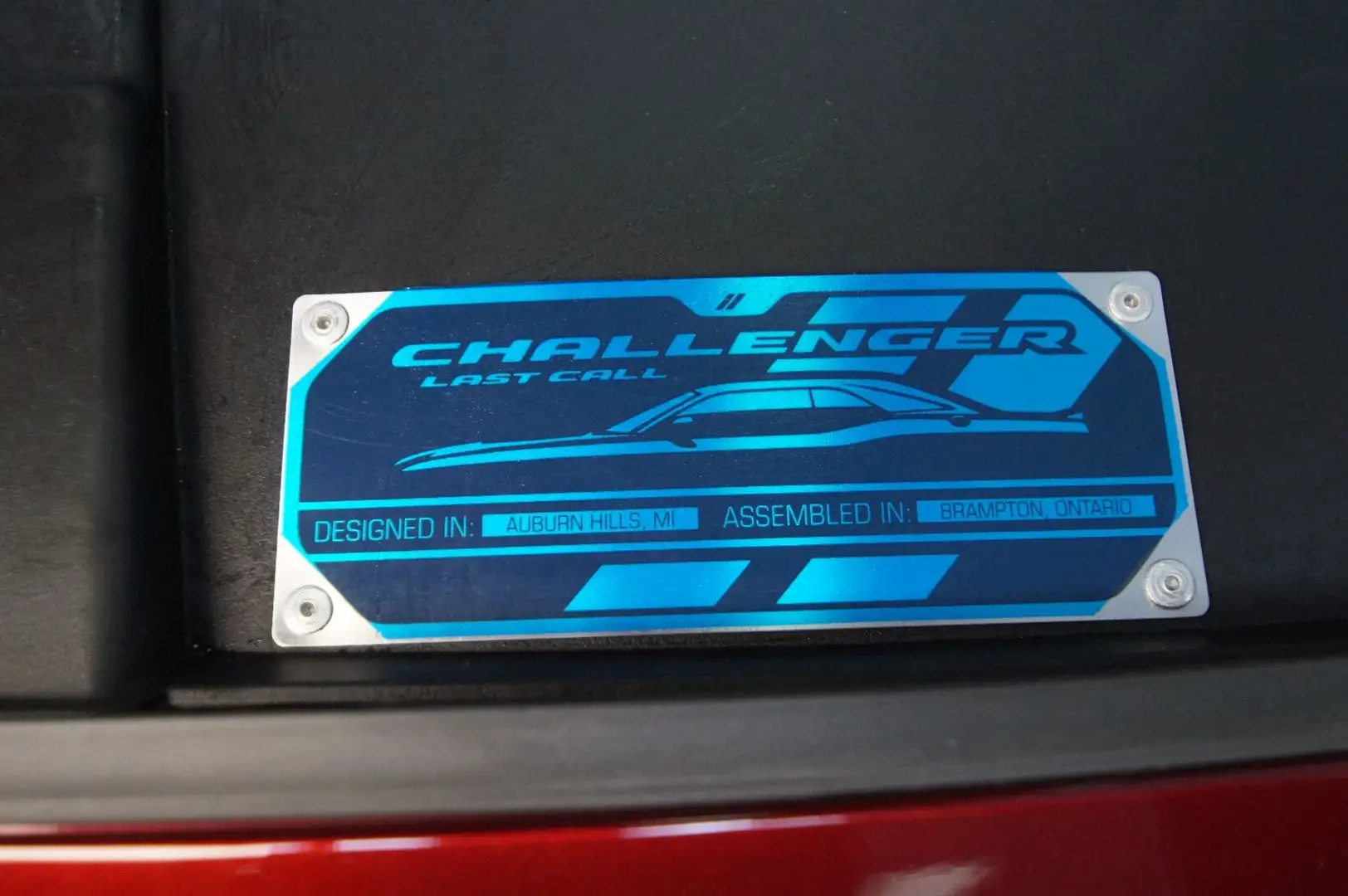 Dodge Challenger RT ScatPack Widebody Last Call crvena - 2