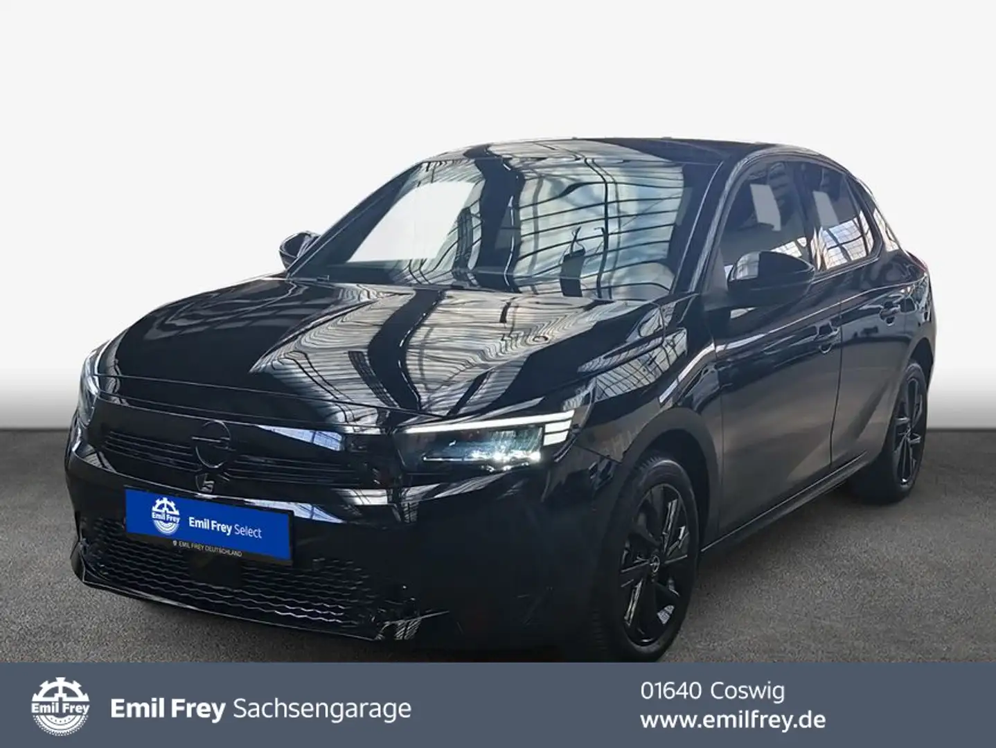 Opel Corsa 1.2 Direct Injection Turbo GS NAVI*LED*RFC Noir - 1