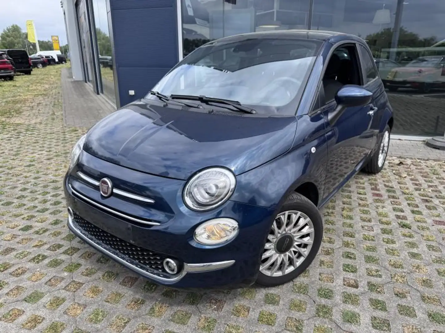 Fiat 500 Hybrid Blauw - 1