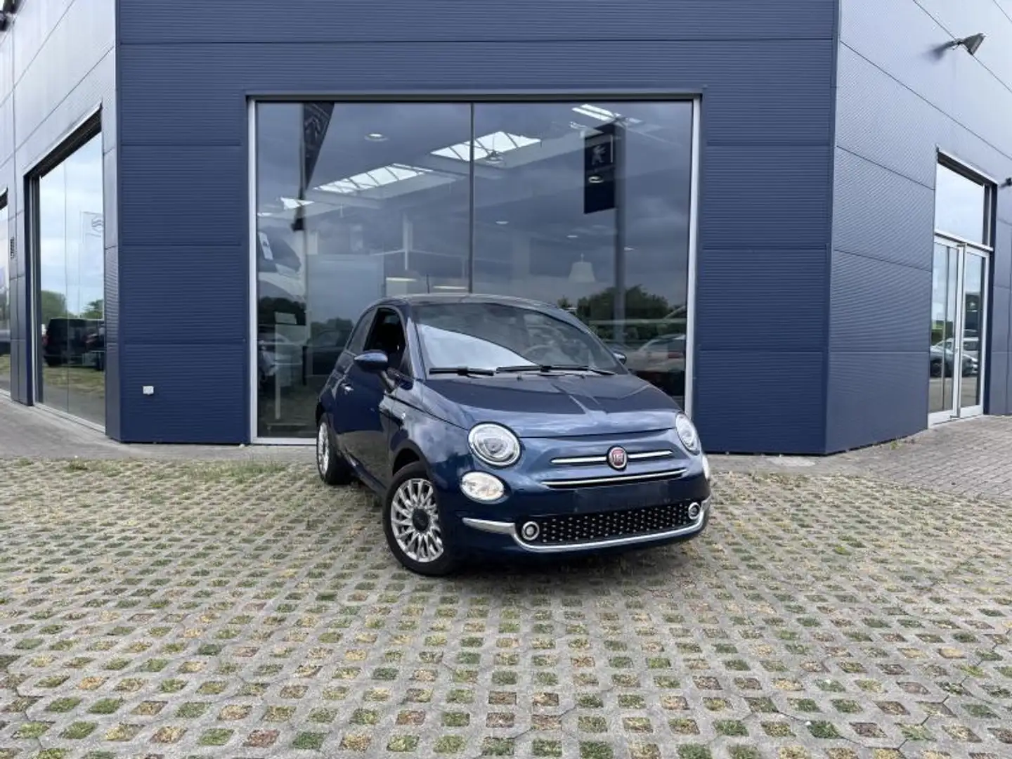 Fiat 500 Hybrid Blauw - 2
