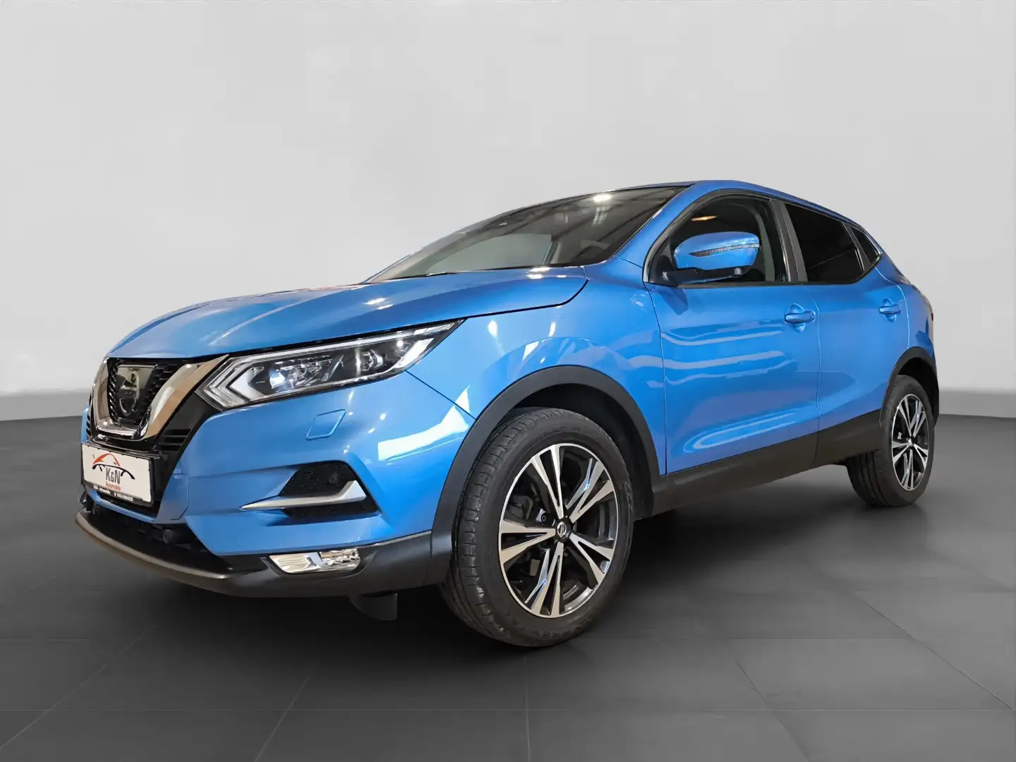 Nissan Qashqai N-Connecta *LED*Navi*AHK*Keyless*Kamera*SHZ*2.Hand Blau - 1