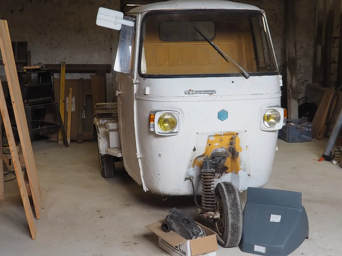 Piaggio Ape MPF1T Blanco - 1