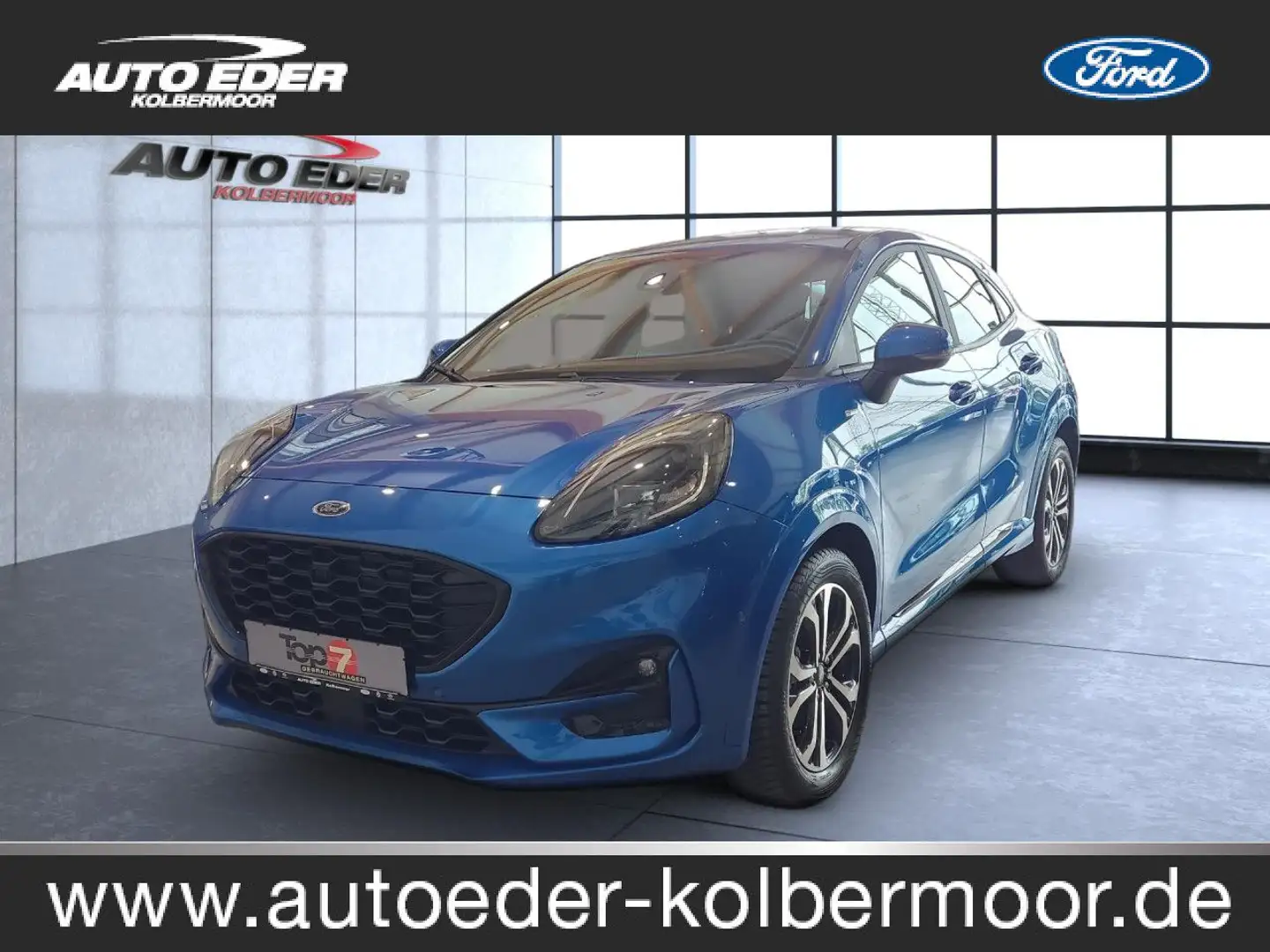 Ford Puma ST-Line Sportpaket Bluetooth Navi LED Klima Blau - 1