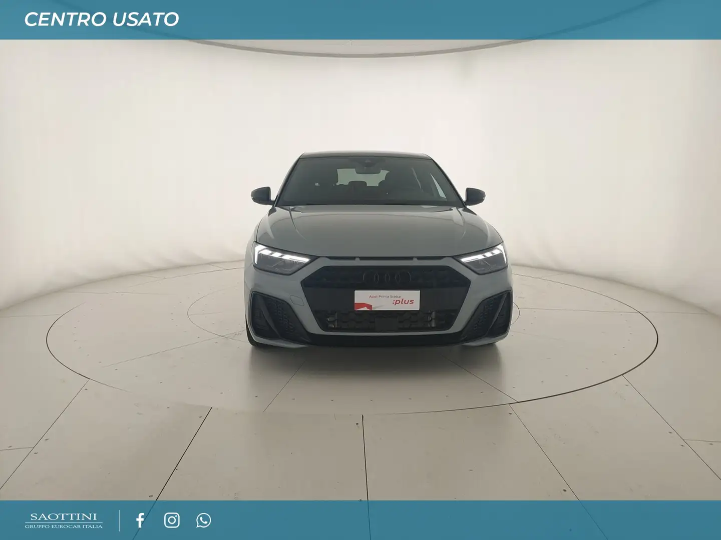 Audi A1 Sportback 30 1.0 TFSI S line edition S tronic Grigio - 2