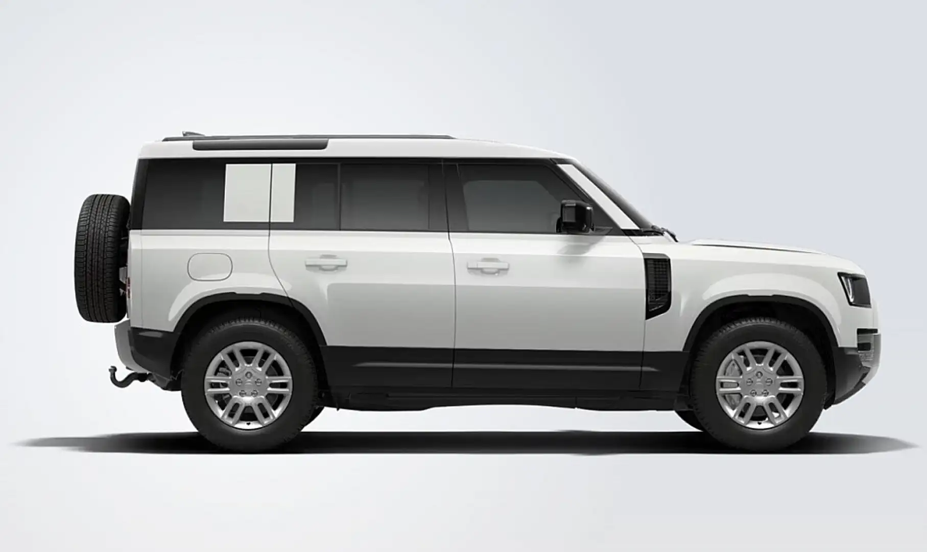 Land Rover Defender 110 P300e PHEV AWD S Aut. Weiß - 2