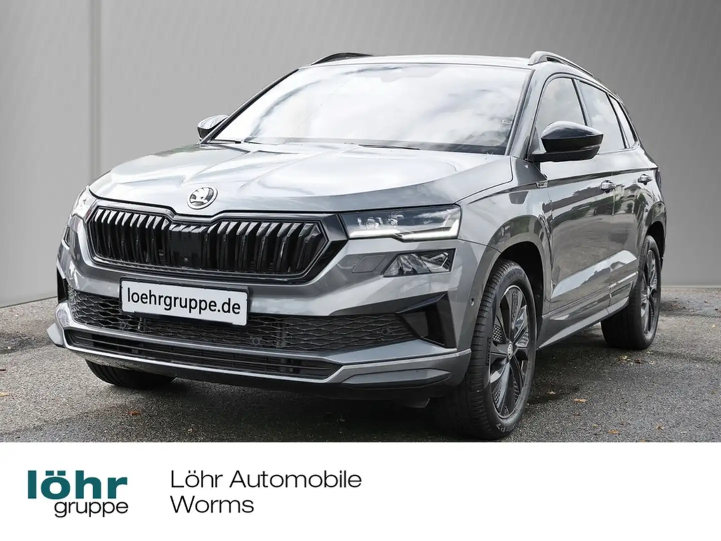 Skoda Karoq 2.0 TSI Sportline 4x4 *PANO*AHK*MATRIX*ACC* Grau - 1