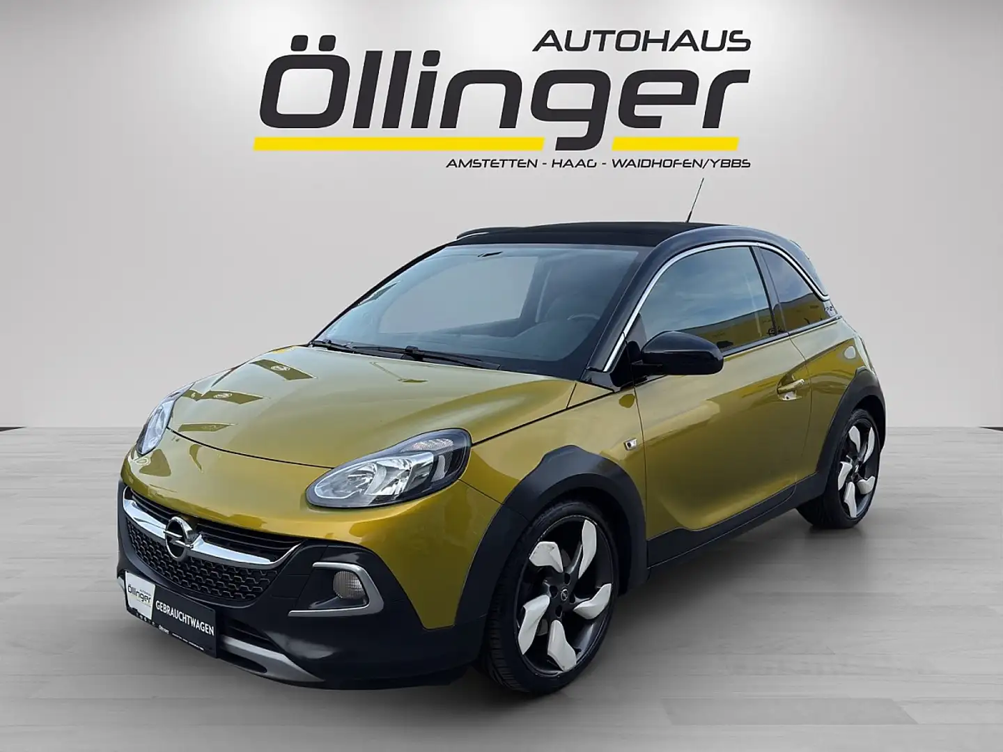 Opel Adam 1,0 Turbo Rocks Ecotec Direct Injection Start/Stop Gelb - 1