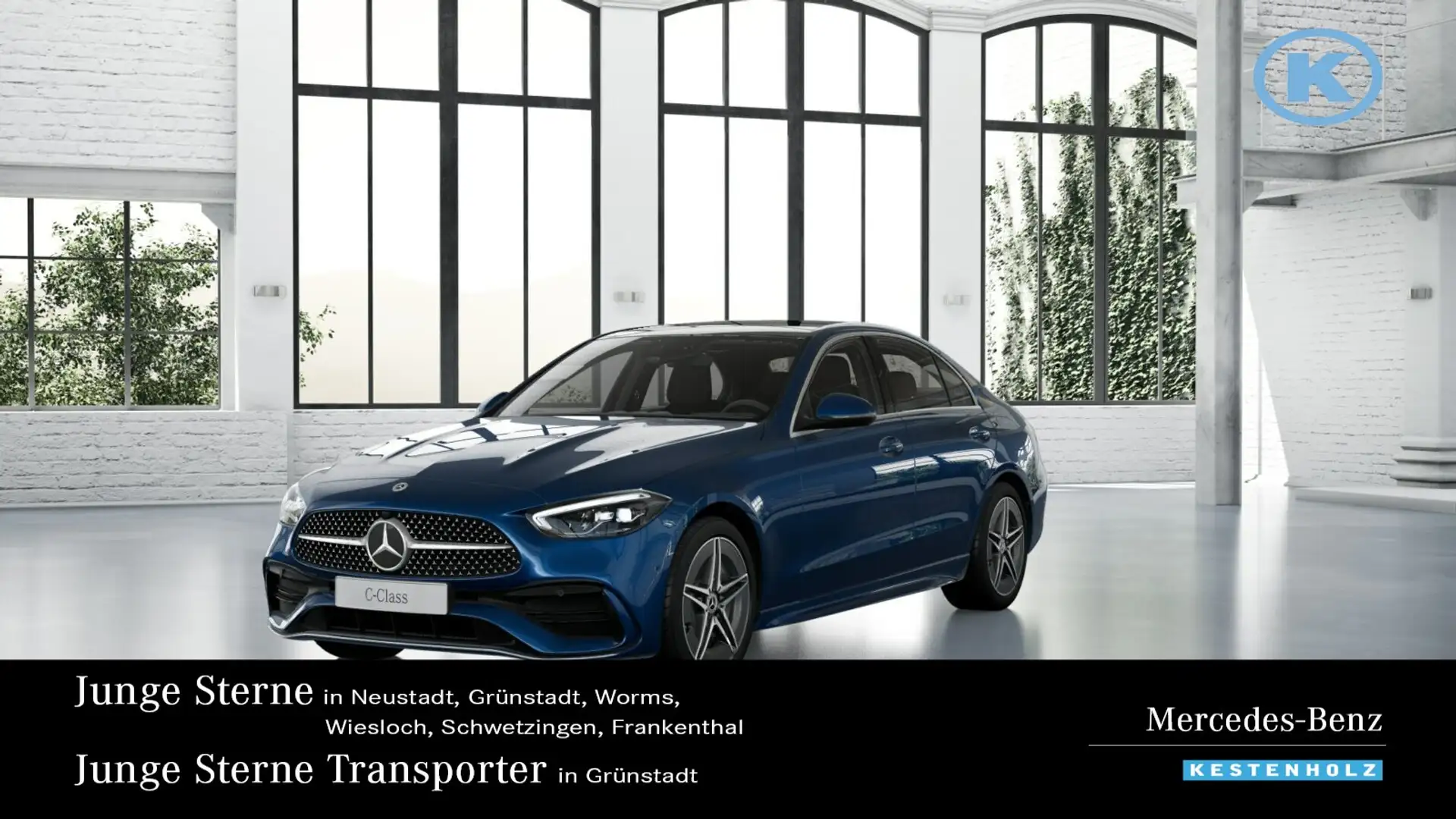 Mercedes-Benz C 300 C 300 e AMG+DISTRO+PANO+KAMERA+SHZ+PDC+KLIMA+LED Blau - 1