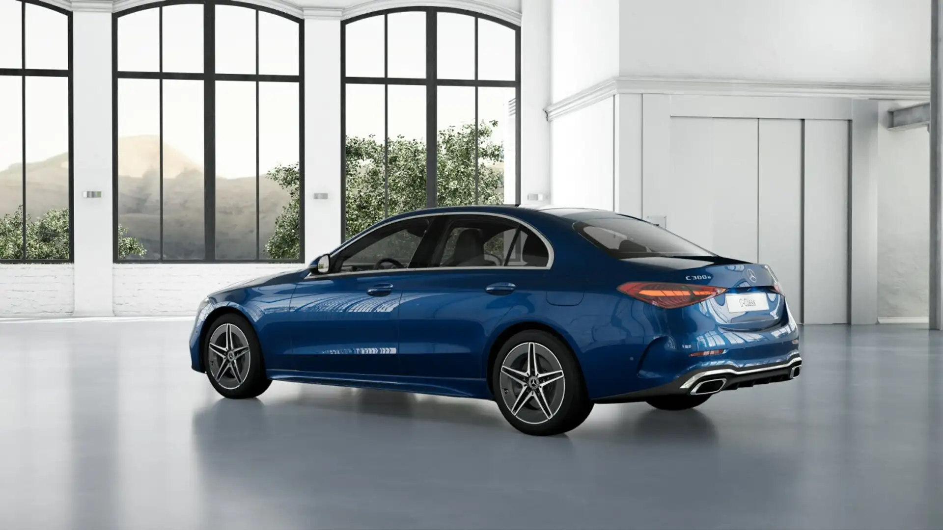 Mercedes-Benz C 300 C 300 e AMG+DISTRO+PANO+KAMERA+SHZ+PDC+KLIMA+LED Blau - 2