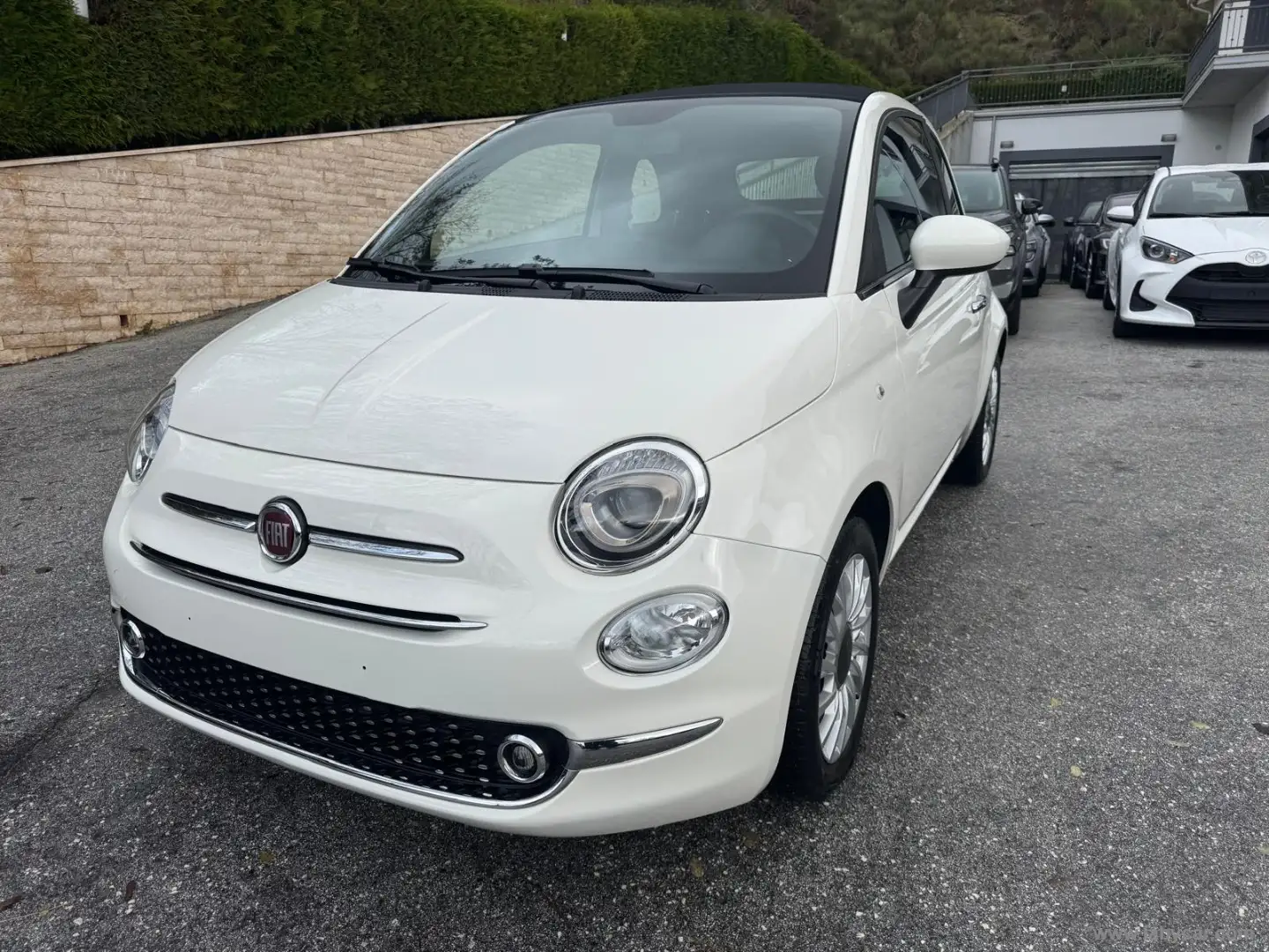 Fiat 500 C 1.0 Hybrid Dolcevita White - 1