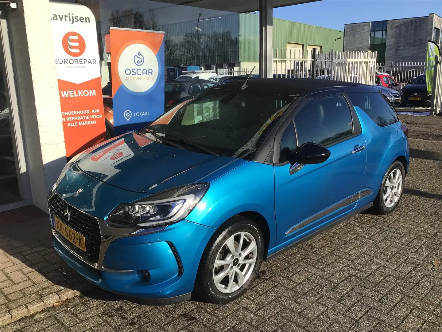 DS Automobiles DS 3 1.2 VTI CABRIO So Chic Blauw - 1