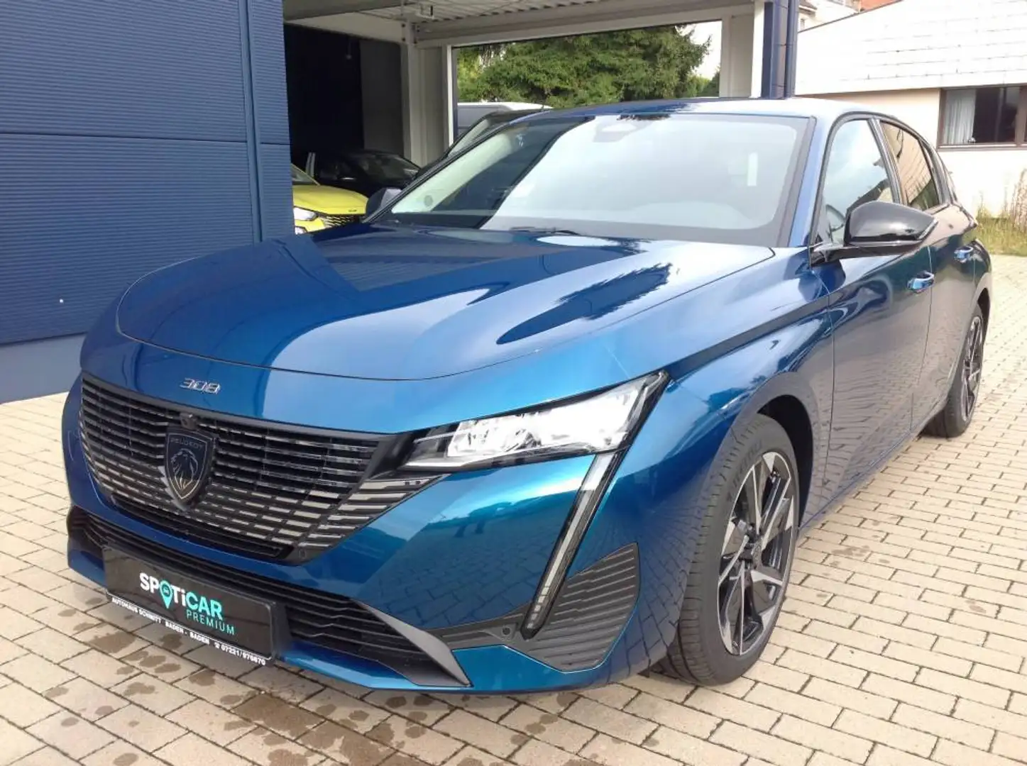 Peugeot 308 Allure Hybrid 145 e-DSC6 Bleu - 1