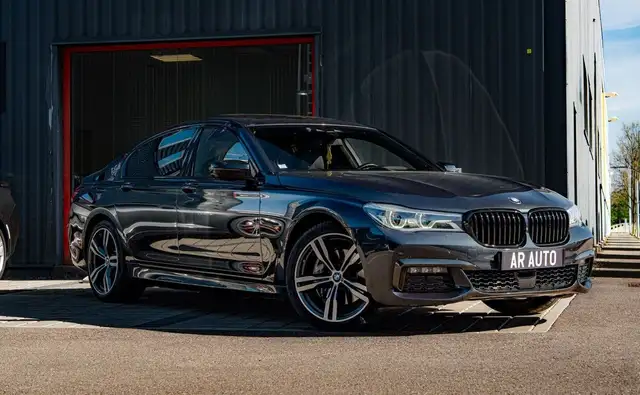 BMW 740 740D xDrive M Sport 3.0 320CH Origine France Entretien Full Laser HUD Roues Directrices Soft Close Bowers & Wilkins Siège