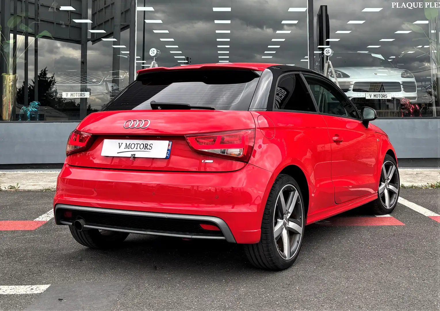 Audi A1 TFSI 86 S-Line Urban Sport Design' Rouge - 2