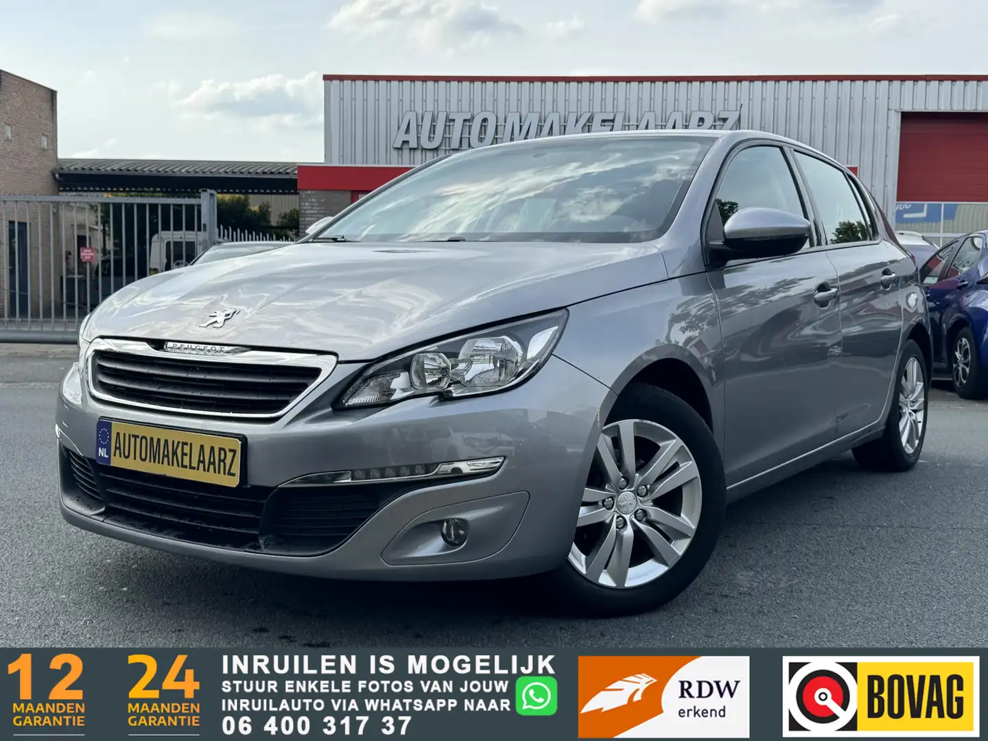 Peugeot 308 1.6 HDi Blue Lease Premium NAVI | ACC| CRUISE Grau - 1