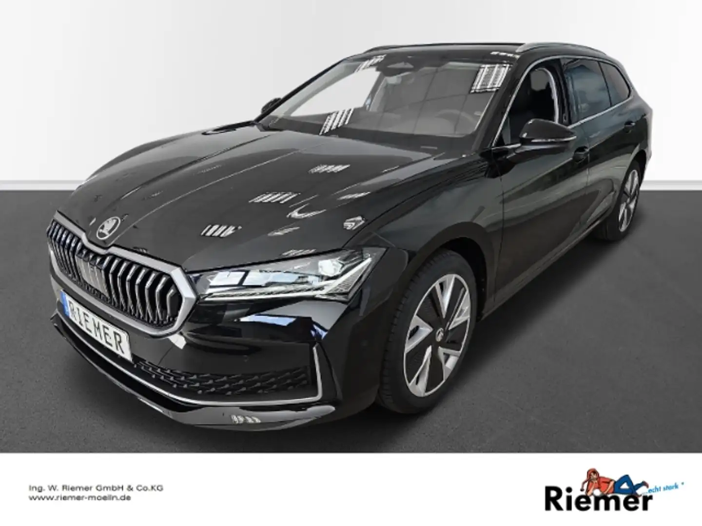 Skoda Superb Combi 2.0 TDI 110kW Selec.Navi AHK Matrix Schwarz - 1
