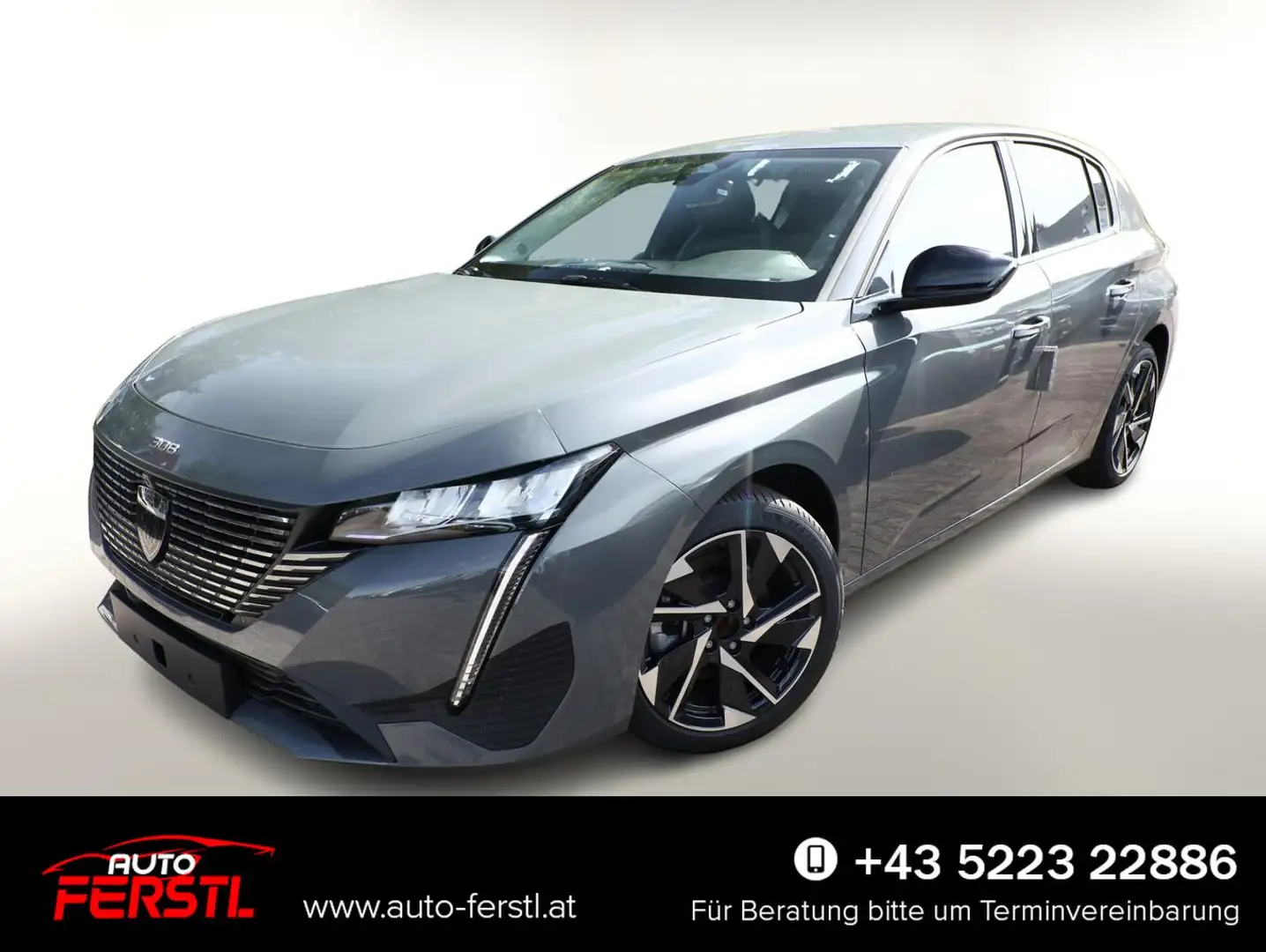 Peugeot 308 Allure Nav Keyl 360° SHZ ACC TotW LED DigC 96 k... Grau - 1