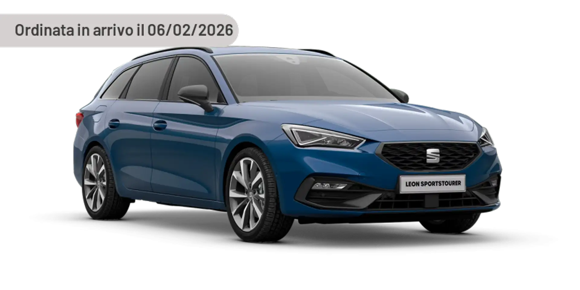 SEAT Leon e-Hybrid Sportstourer 1.5 hybrid 116 CV DSG Style Argento - 2