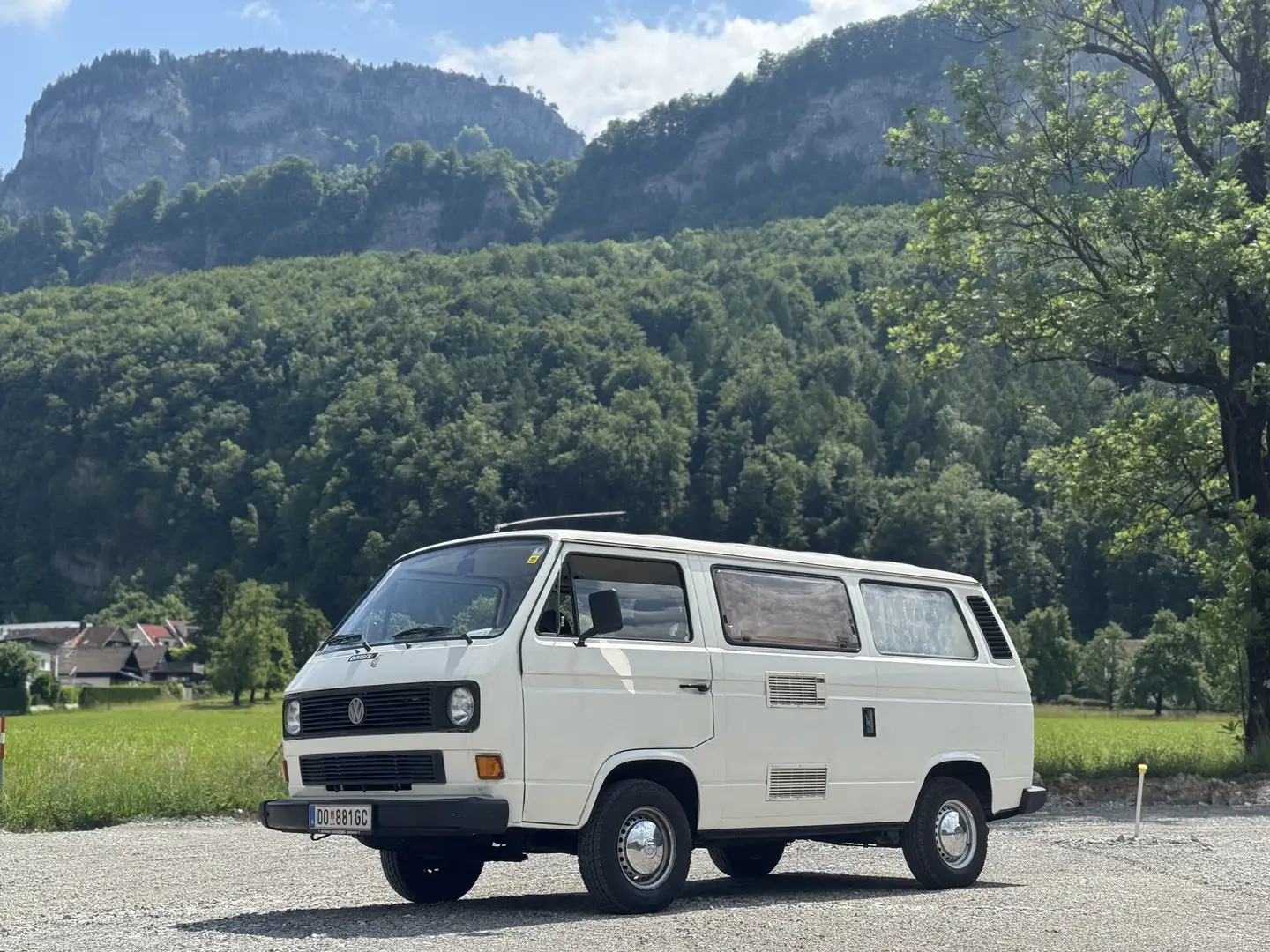 Volkswagen T3 Caravelle GL TD Wohnwagen ÖAMTC pickerl - 1