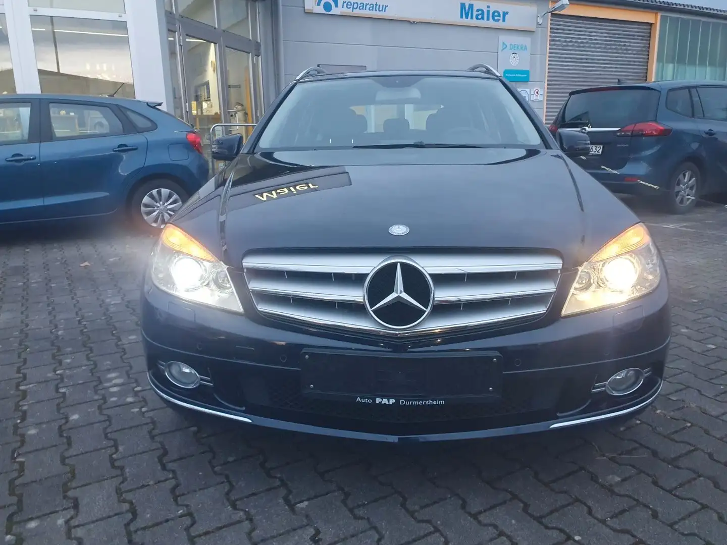 Mercedes-Benz C 220 CDI T AVANTGARDE Navi Xenon AHK 2Hd Tüv27 Bleu - 2