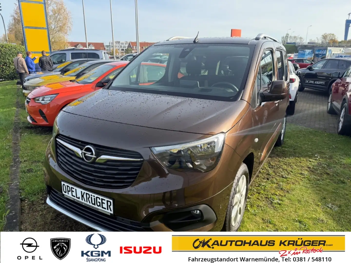 Opel Combo Life E INNOVATION SHZ+LHZ+Kamera +Winterreifen Bruin - 1