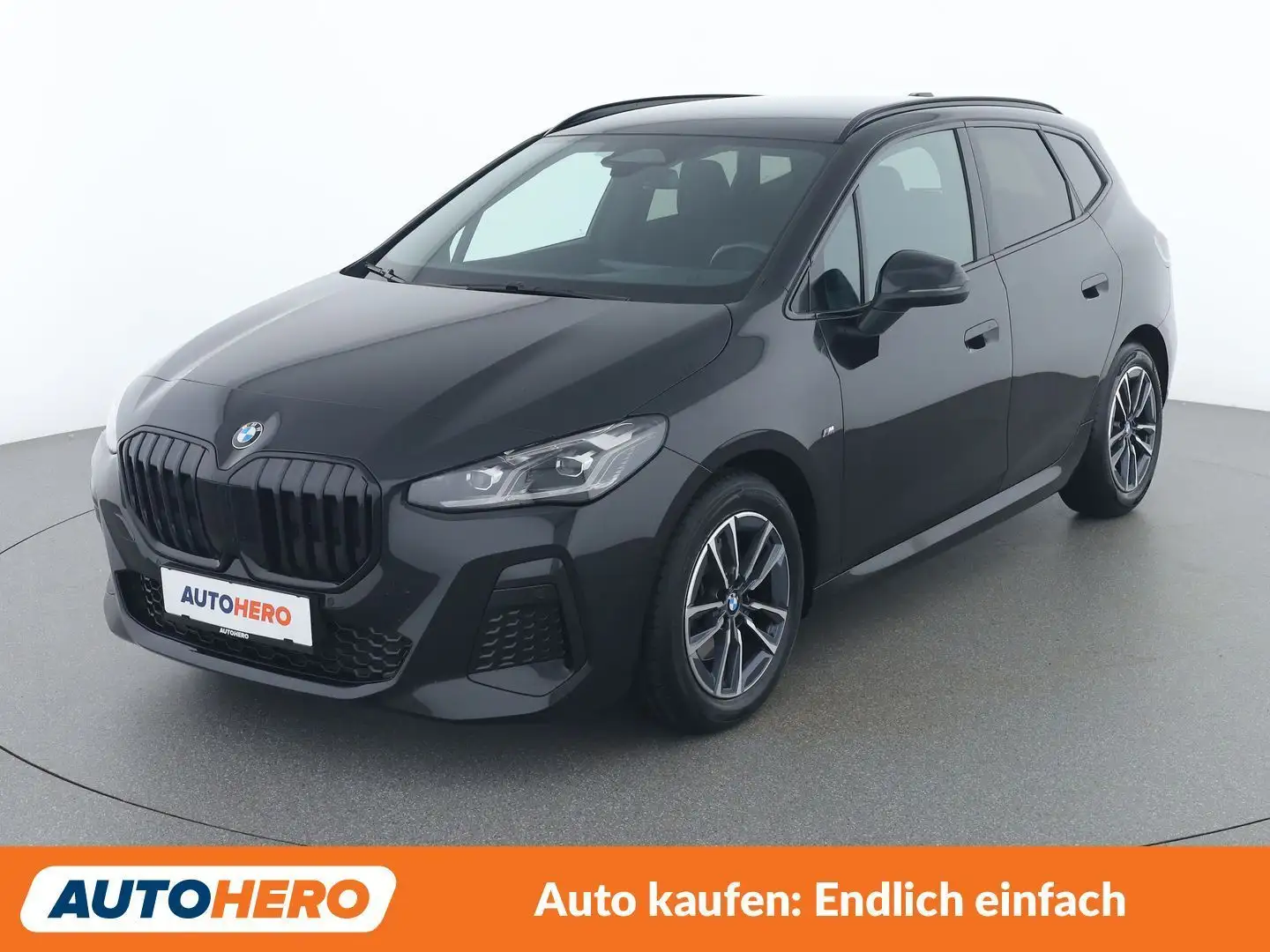 BMW 218 218d Active Tourer M Sport Schwarz - 1