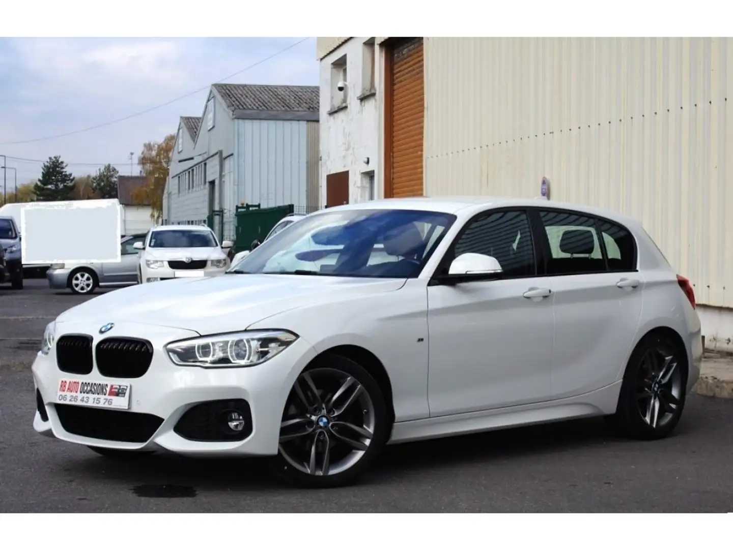 BMW 120 SERIE 1 F20 120i M-SPORT BVA8 LCI PHASE 2 + OPTIONS Blanc - 2